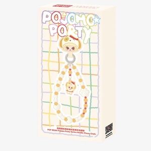 POP BEAN Pajama Party mobile phone chain - Kubo Bear
